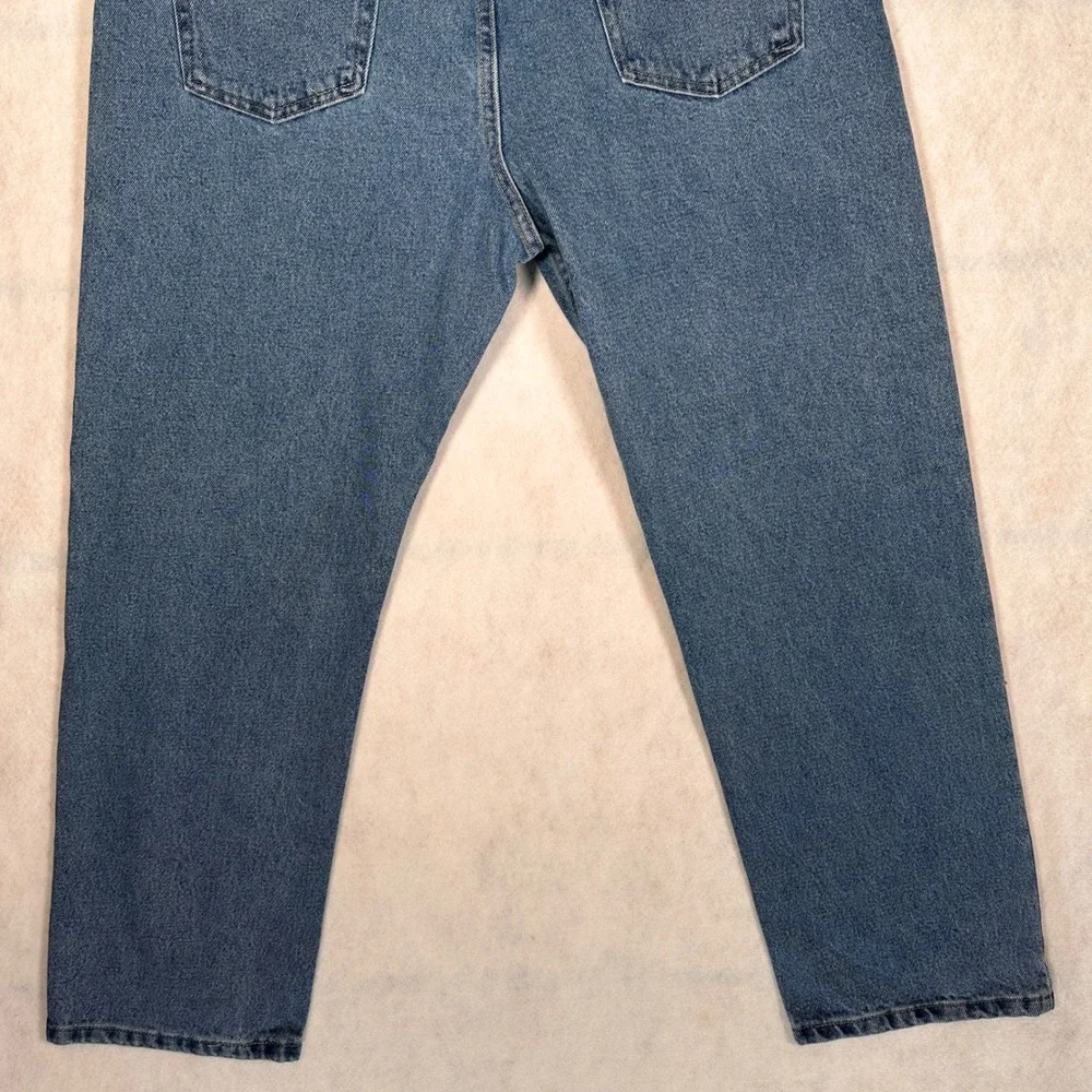 Magellan Jeans Mens 40x30 Outdoors Blue Good Straight Leg Cotton 1039MAGMS